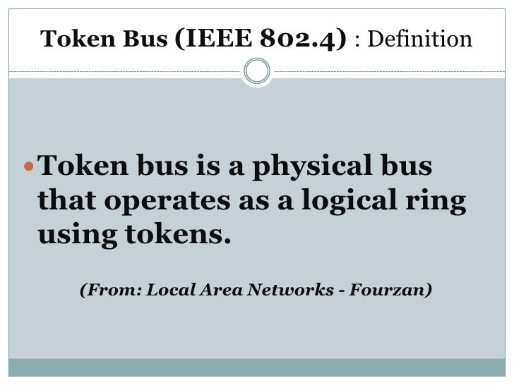 case study of ieee 802.4 case study of ieee 802.4